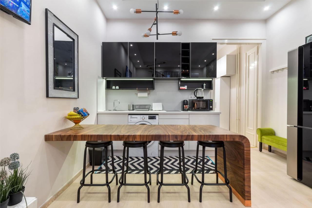 Economy Downtown Design Apartments - Free Parking - Balcony - Super Puplic Transport - Ac 布达佩斯 外观 照片