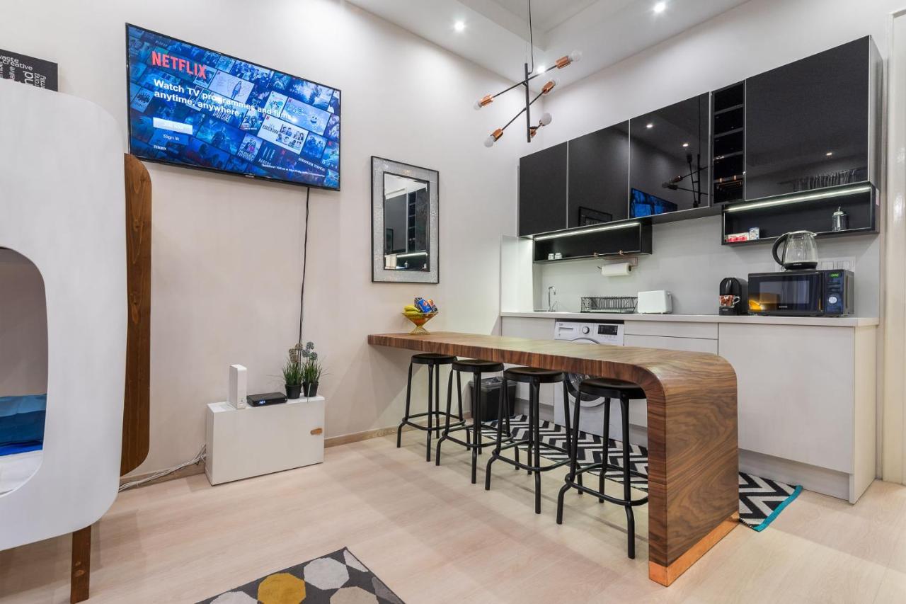 Economy Downtown Design Apartments - Free Parking - Balcony - Super Puplic Transport - Ac 布达佩斯 外观 照片
