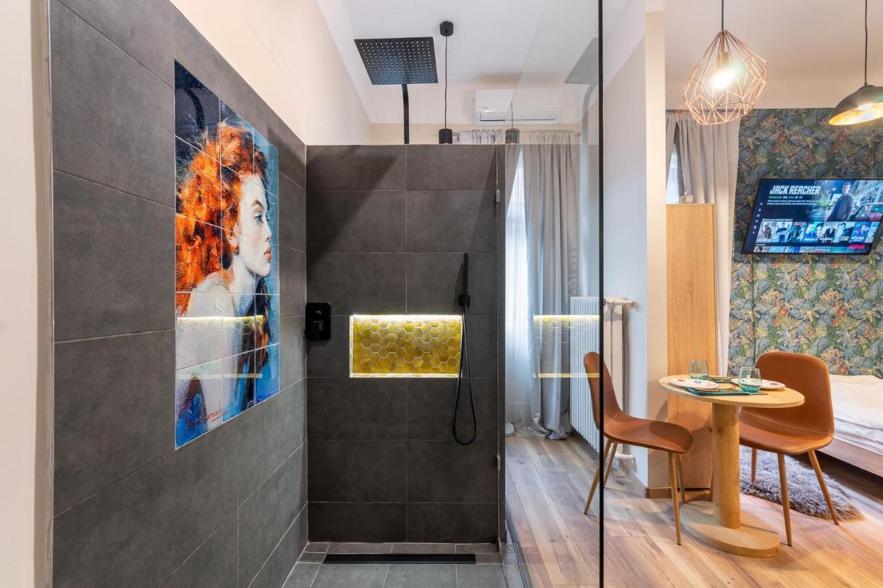 Economy Downtown Design Apartments - Free Parking - Balcony - Super Puplic Transport - Ac 布达佩斯 外观 照片