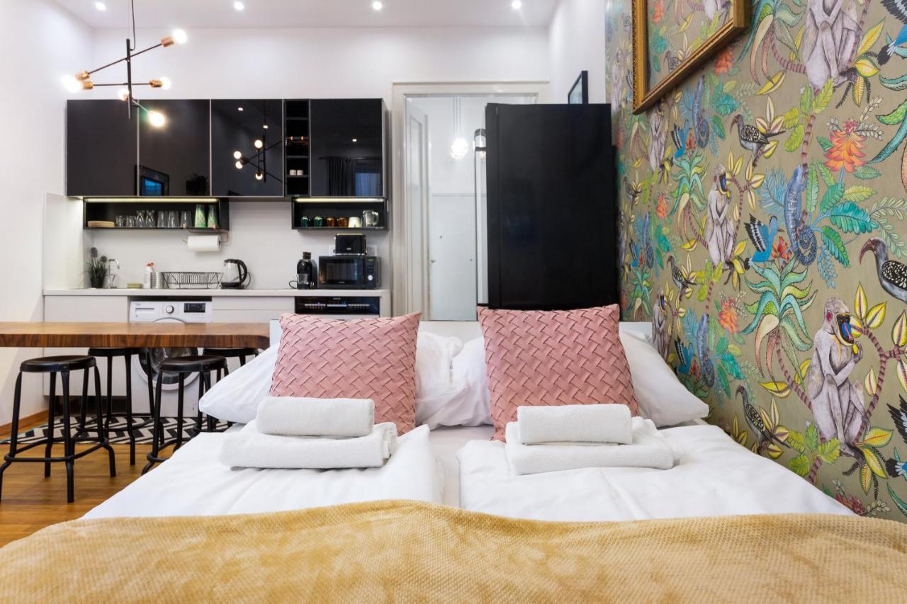 Economy Downtown Design Apartments - Free Parking - Balcony - Super Puplic Transport - Ac 布达佩斯 外观 照片